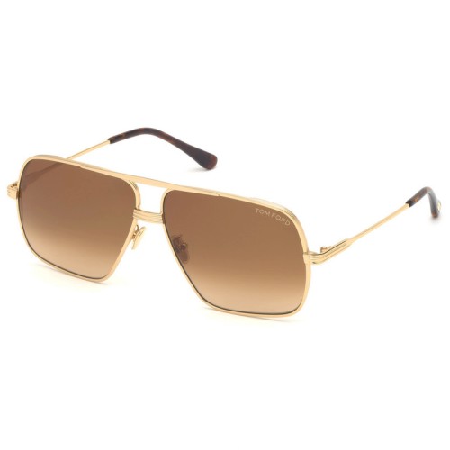 Tom Ford FT0735-H FRANKIE - 30F - 62 Occhiali da sole Pilot (Aviator)