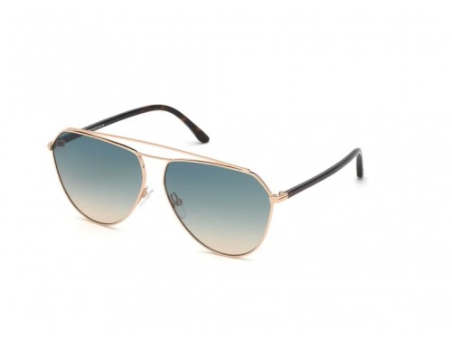 Tom Ford FT0681 BINX - 28P - 63 Occhiali da sole Pilot (Aviator)