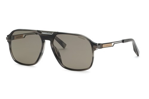 Chopard SCH347 - 6X7P - 58 - CON LENTI POLARIZZATE Occhiali da sole Gray Pilot (Aviator)