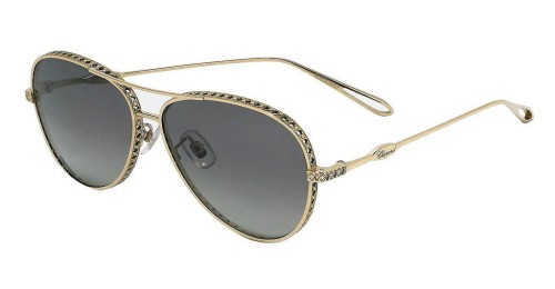 Chopard SCHC86M - 300P - 59 Occhiali da sole Gold Pilot (Aviator)