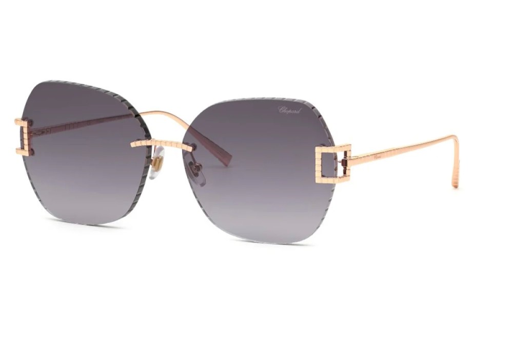 Chopard SCHG31M - 08FC - 64 Occhiali da sole Gold Square