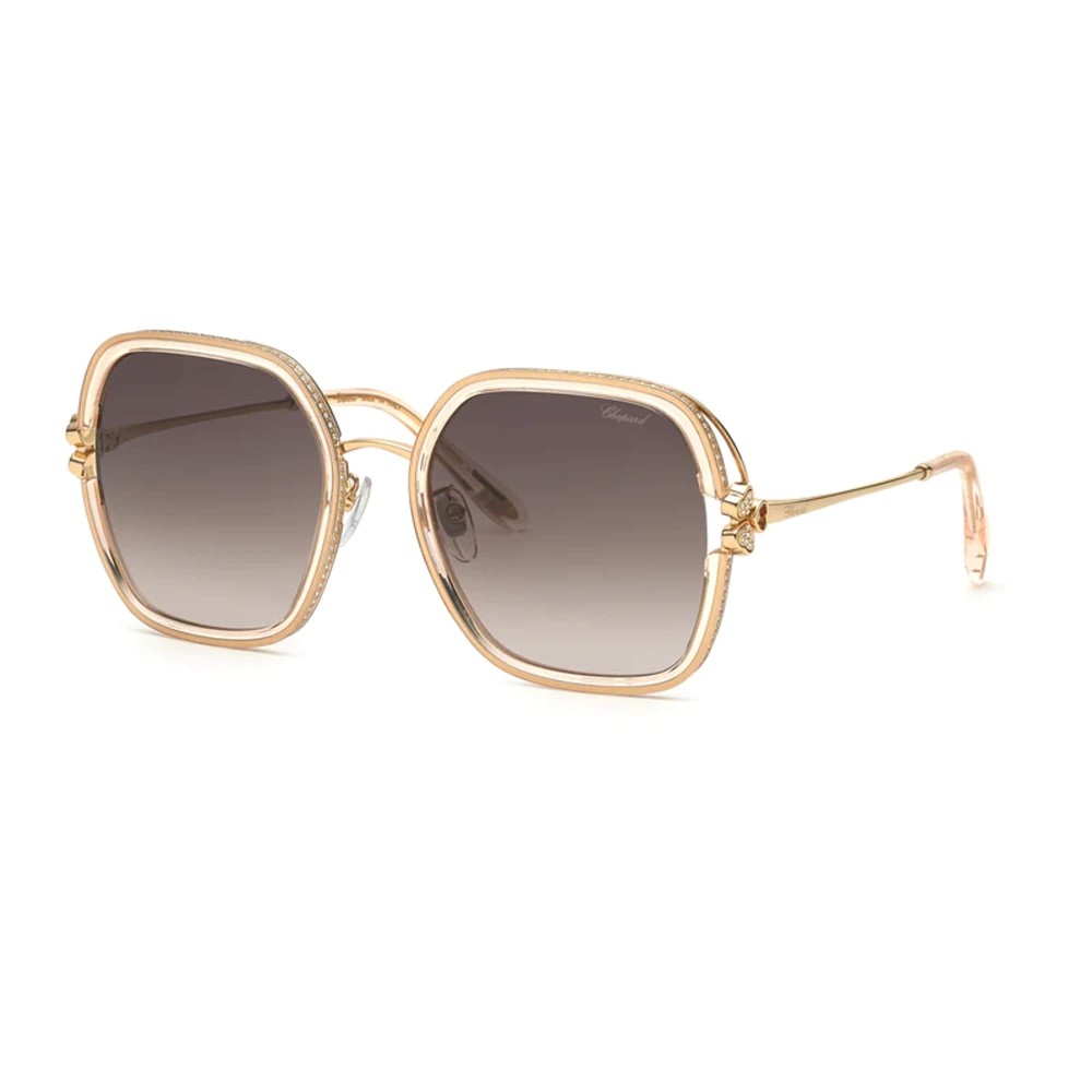 Chopard SCHG32S - 0838 - 57 Occhiali da sole Gold Square
