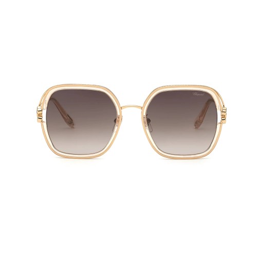 Chopard SCHG32S - 0838 - 57 Occhiali da sole Gold Square