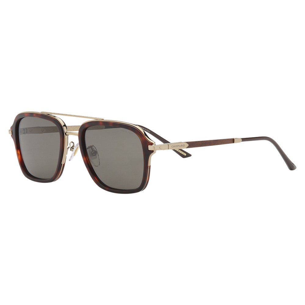 Chopard SCHG36 WOOD - 8FFP - 55 - CON LENTI POLARIZZATE Occhiali da sole Pilot (Aviator)