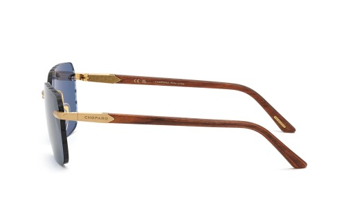 Chopard SCHG62V WOOD - 383P - 61 - CON LENTI POLARIZZATE Occhiali da sole Square