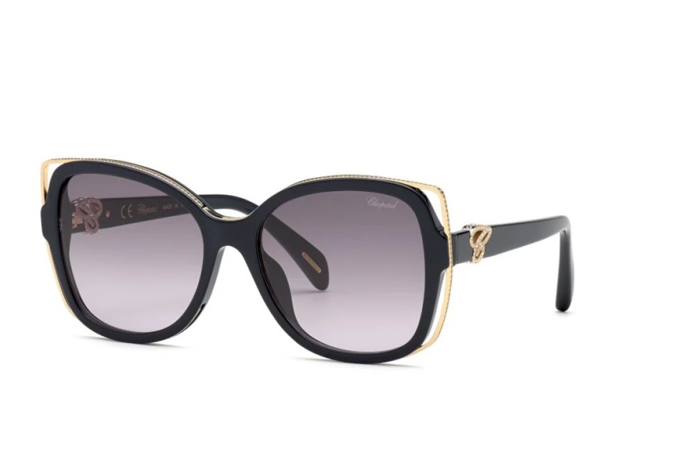 Chopard SCH316S - 09AG - 56 Occhiali da sole Black Butterfly
