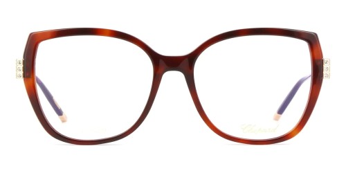 Chopard VCH360S - 0909 - 55 Montature ottiche Havanna Cat Eye