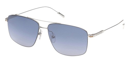 Zegna EZ0188-D - 16W - 60 Occhiali da sole Silver Pilot (Aviator)