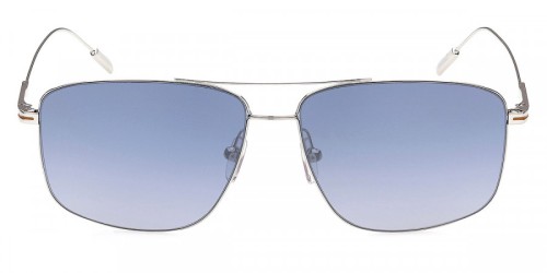 Zegna EZ0188-D - 16W - 60 Occhiali da sole Silver Pilot (Aviator)