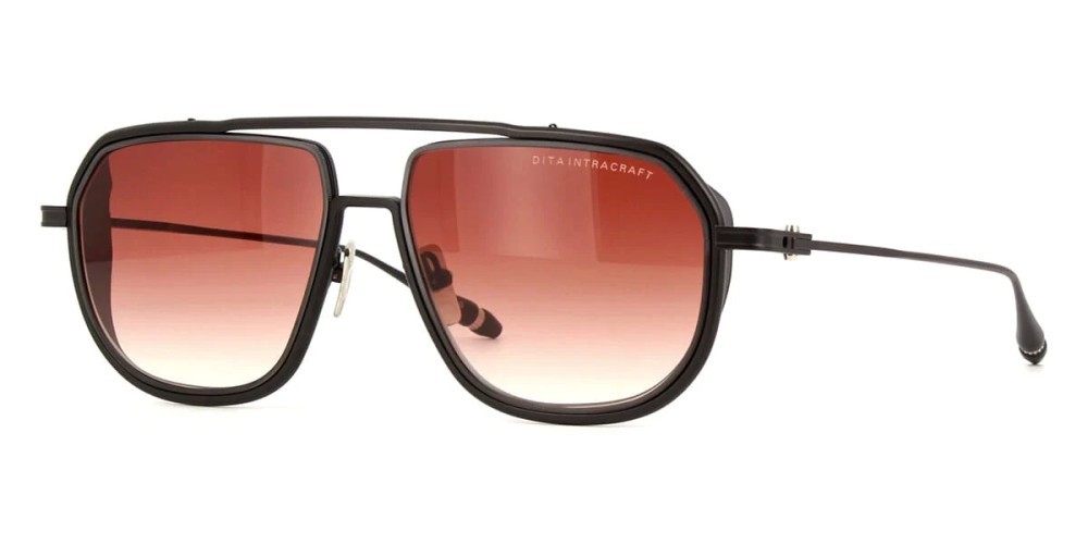 Dita INTRACRAFT DTS165-A TITANIUM - 02 - 59 Occhiali da sole Black Pilot (Aviator)