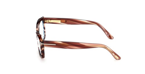 Tom Ford TF6046-B - 055 - 55 - CON LENTI CON FILTRO LUCE BLU-VIOLETTA Montature ottiche Havana