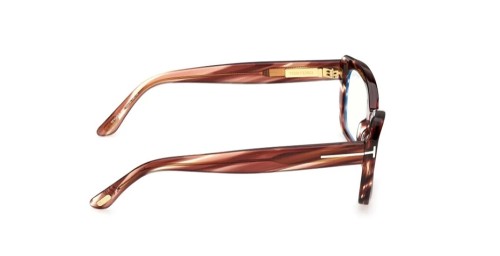 Tom Ford TF6046-B - 055 - 55 - CON LENTI CON FILTRO LUCE BLU-VIOLETTA Montature ottiche Havana