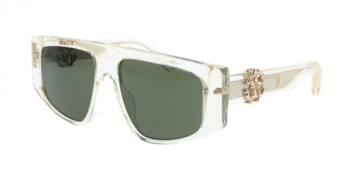 Roberto Cavalli SRC038 - 0846 - 56 Occhiali da sole Transparent Aviator