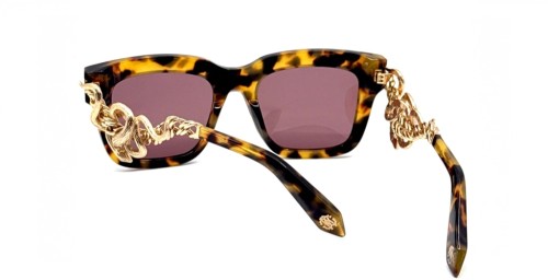 Roberto Cavalli SRC041 - 0777 - 52 Occhiali da sole Havana Square