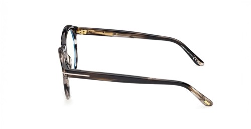 Tom Ford TF6061-B - 056 - 50 - CON LENTI CON FILTRO LUCE BLU-VIOLETTA Montature ottiche Round