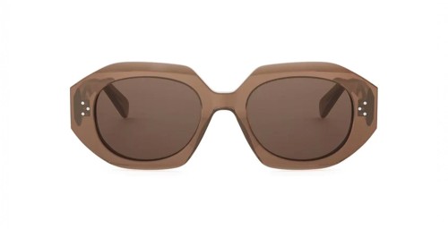 Celine CL40319I - 48E - 52 Occhiali da sole Brown Geometric / Square