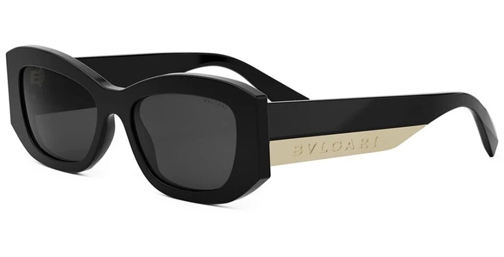Bvlgari BV40037F - 01A - 55 Occhiali da sole Square