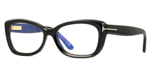 Tom Ford - Montature ottiche - TF6046-B ECO - 001 - 55 - CON LENTI CON FILTRO LUCE BLU-VIOLETTA