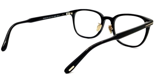 Tom Ford TF6053-D-B ECO - 001 - 53 - CON LENTI CON FILTRO LUCE BLU-VIOLETTA Montature ottiche Black Pantó / Rounded