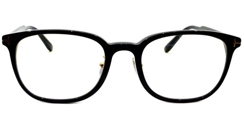 Tom Ford TF6053-D-B ECO - 001 - 53 - CON LENTI CON FILTRO LUCE BLU-VIOLETTA Montature ottiche Black Pantó / Rounded