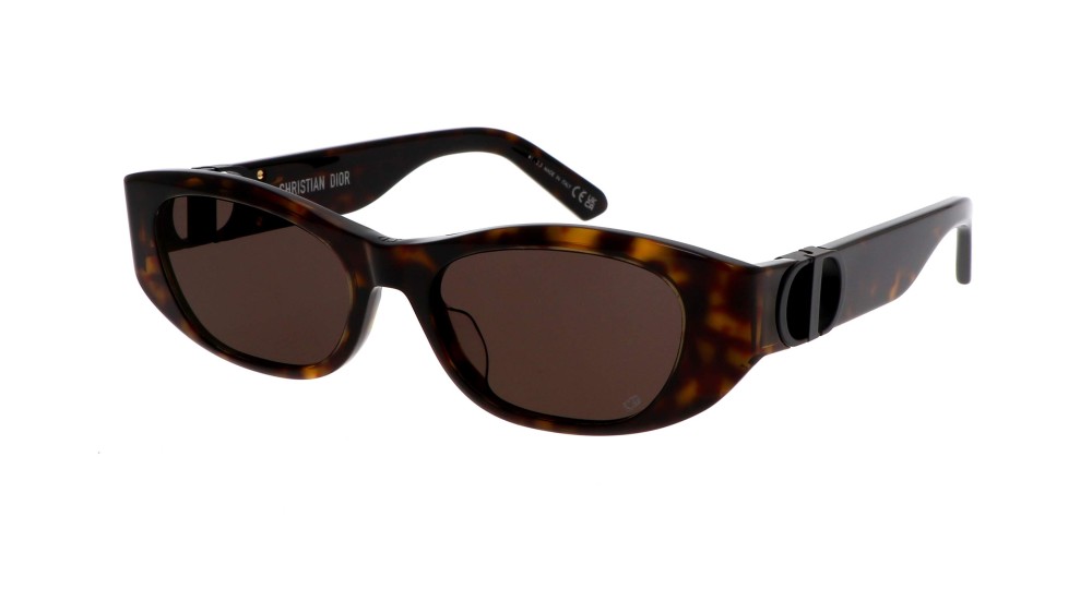 Dior 30 MONTAIGNE S9U - 20A5 A - 53 Occhiali da sole Havana Pillow (Rounded)