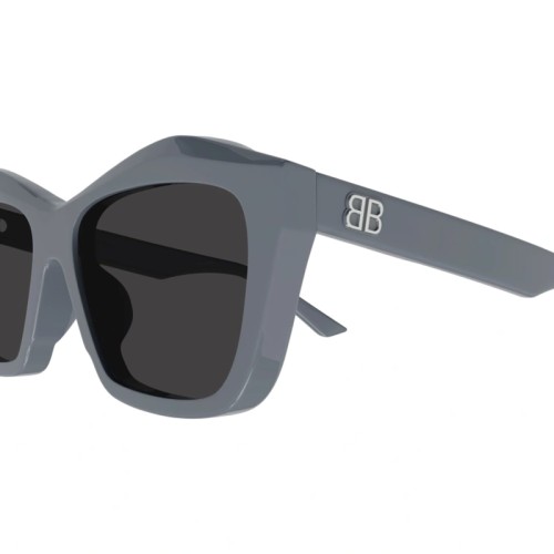 Balenciaga BB0216S - 004 - 57 Occhiali da sole Gray Square