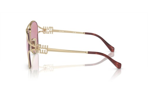 MIU MIU MU 52ZS - ZVN50D - 58 Occhiali da sole Gold Pilot (Aviator)