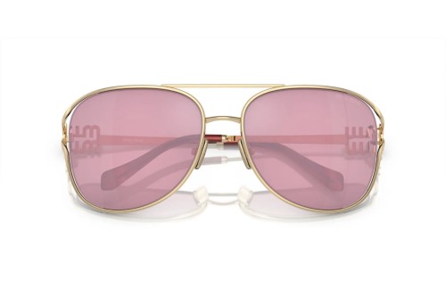 MIU MIU MU 52ZS - ZVN50D - 58 Occhiali da sole Gold Pilot (Aviator)