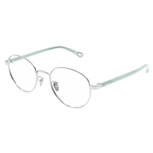 Chloé CH0216OA - 001 - 52 Montature ottiche Silver Pillow (Rounded)