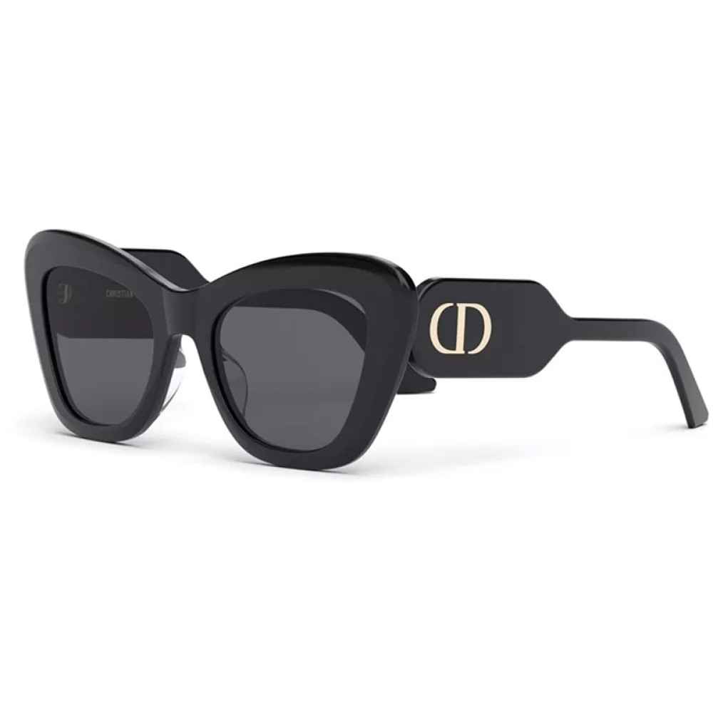 Dior DIORBOBBY B1U - 10A0 A - 52 Occhiali da sole Black Butterfly