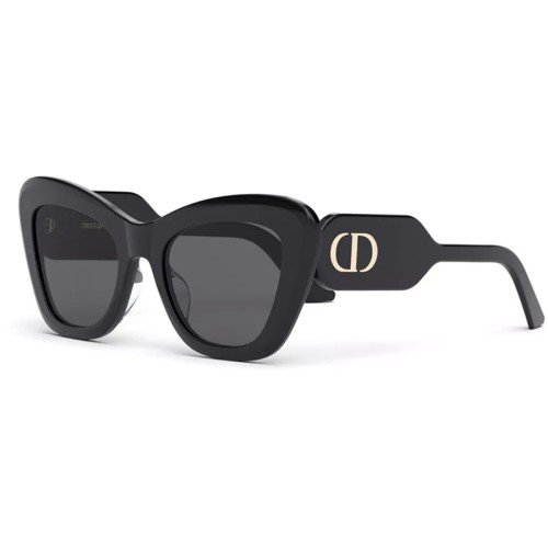 Dior DIORBOBBY B1U - 10A0 A - 52 Occhiali da sole Black Butterfly