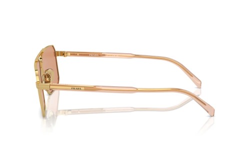 PRADA PR A57S - 5AK07V - 61 Occhiali da sole Gold Square