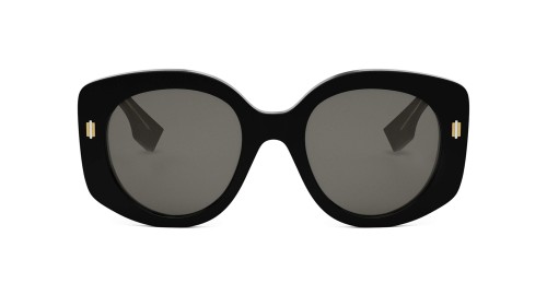 Fendi FE40137I - 01A - 51 Occhiali da sole Black Round