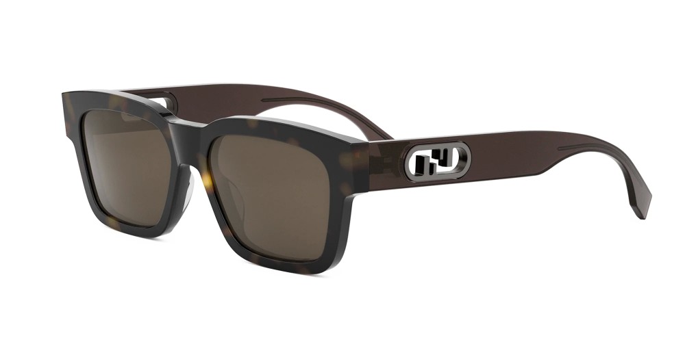 Fendi FE40107I - 52E - 53 Occhiali da sole Square