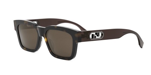 Fendi FE40107I - 52E - 53 Occhiali da sole Square