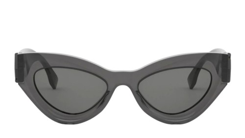 Fendi FE40146I - 20A - 52 Occhiali da sole Gray Cat Eye