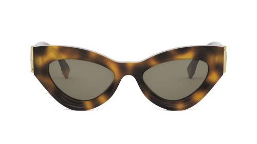 Fendi FE40146I - 53N - 52 Occhiali da sole Havanna Cat Eye