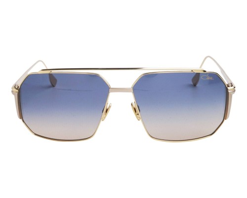 Cazal 755 - 002 - 63 Occhiali da sole Gold Pilot (Aviator)