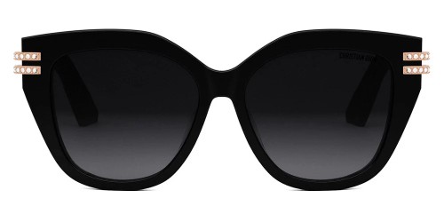 Dior CDIOR B4F - 10A1 - 56 Occhiali da sole Black Pillow (Rounded)
