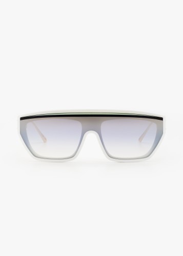 Dior DIORCLUB M7U - 51A5 - 141 Occhiali da sole White Shield