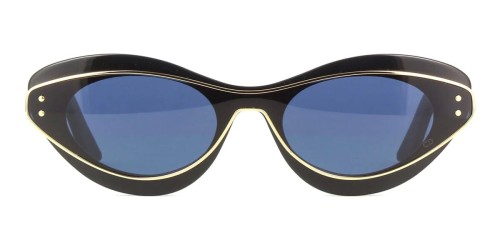 Dior DIORMETEOR B1I - 10B0 - 146 Occhiali da sole Black Cat Eye