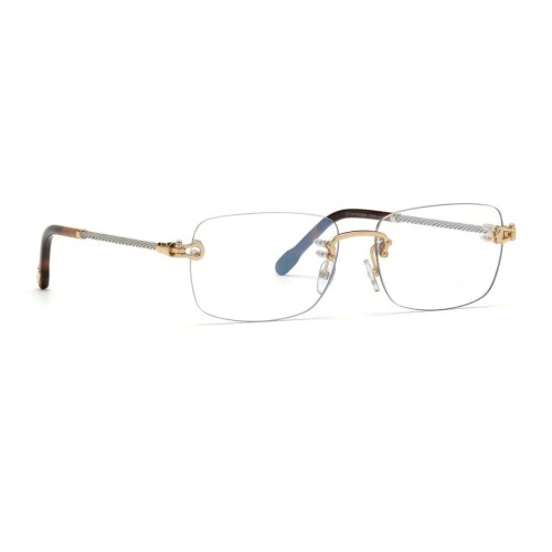 Fred FG50002U GOLD PLATED - 032 - 58 Montature ottiche Gold Square