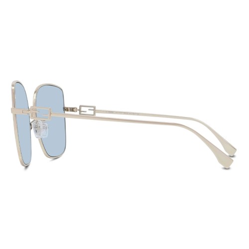 Fendi FE40013U - 32V - 59 Occhiali da sole Gold Square