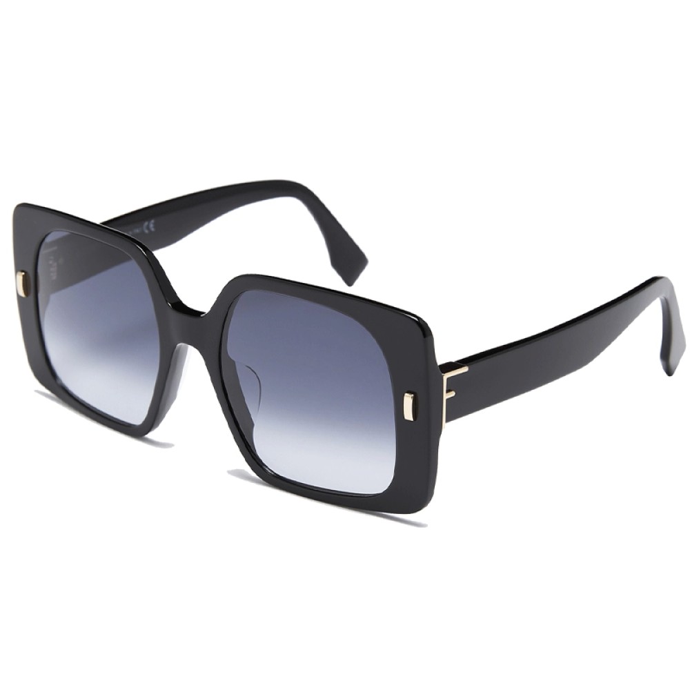 Fendi FE40036U - 01W - 53 Occhiali da sole Black Square