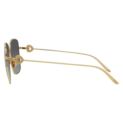 Fred FG40032U - 30B - 58 Occhiali da sole Gold Square
