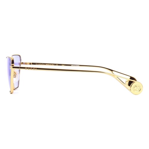 Gucci GG0538S - 006 - 63 Occhiali da sole Gold Cat Eye