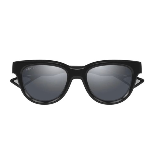 Gucci GG1620S - 001 - 52 Occhiali da sole Black Pillow (Rounded)