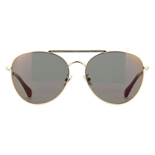 Jimmy Choo ABBIE/G/S - W8QK1 - 61 Occhiali da sole Gold Pilot (Aviator)