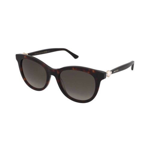 Jimmy Choo ANNABETH/S - 086HA - 51 Occhiali da sole Havana Pillow (Rounded)