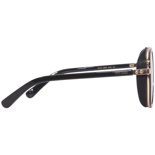 Jimmy Choo ELVA/S - 2M29O - 54 Occhiali da sole Black Pillow (Rounded)